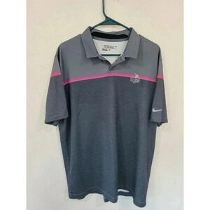 NIKE GOLF TOUR PERFORMANCE PGA GREENBRIER CLASSIC POLO‎ SHIRT MENS L #11